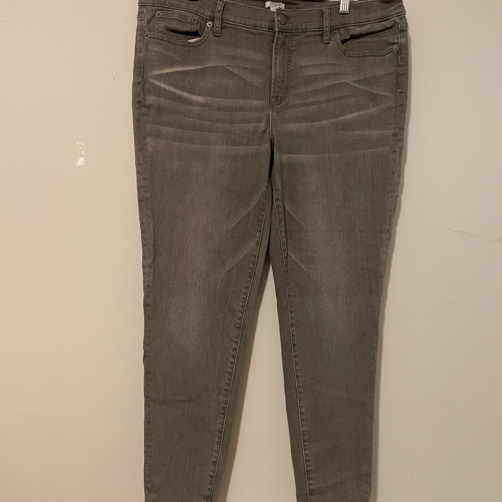 J. Crew Women's Skinny Jeans in Charcoal